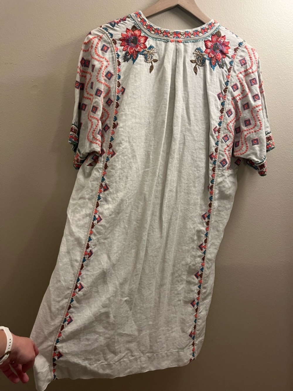 Johnny Was embroidered dress - Picture 6 of 8